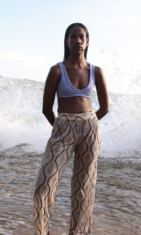 Pantalón Bacalao crema