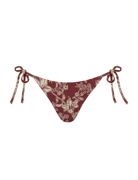 Panty de Bikini Carmesi