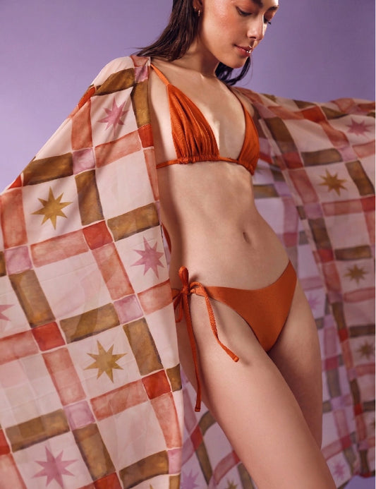Kimono Constelación Naranja