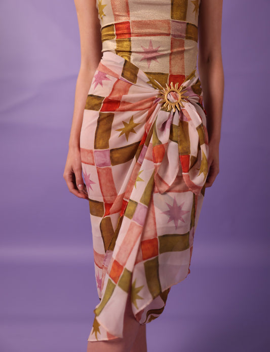 Pareo Constelación Naranja