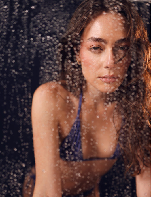 Top de Bikini Rayo Morado