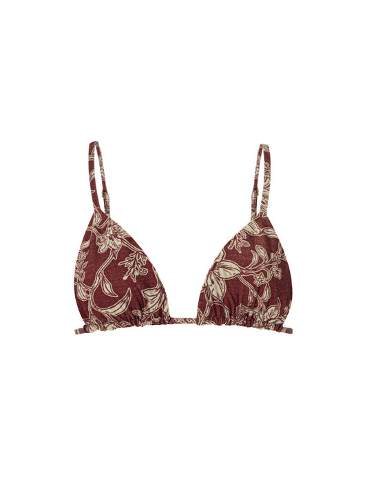 Top de Bikini Carmesí
