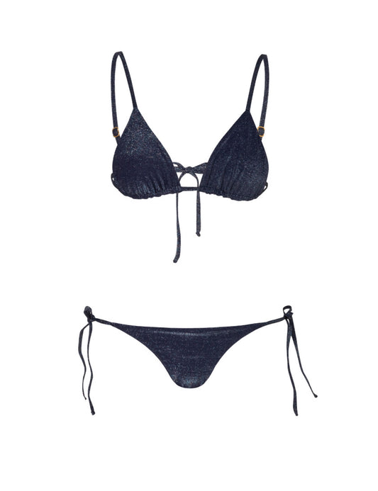 Top de Bikini Sunburn Azul